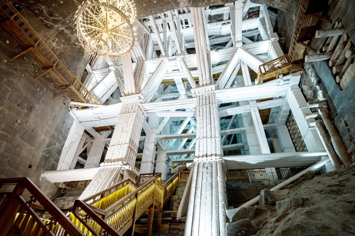 Wieliczka Salt Mine in Krakow,