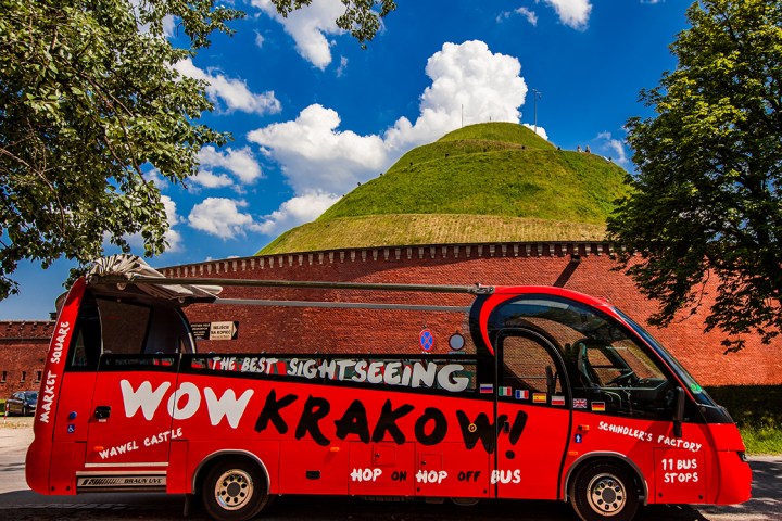 a fire truck is parked on the side of a road